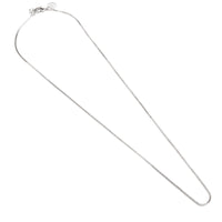 Colar Liso Prateado