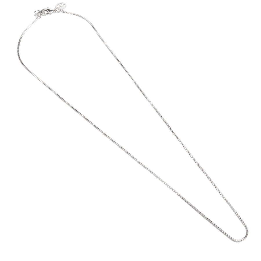 Colar Liso Prateado